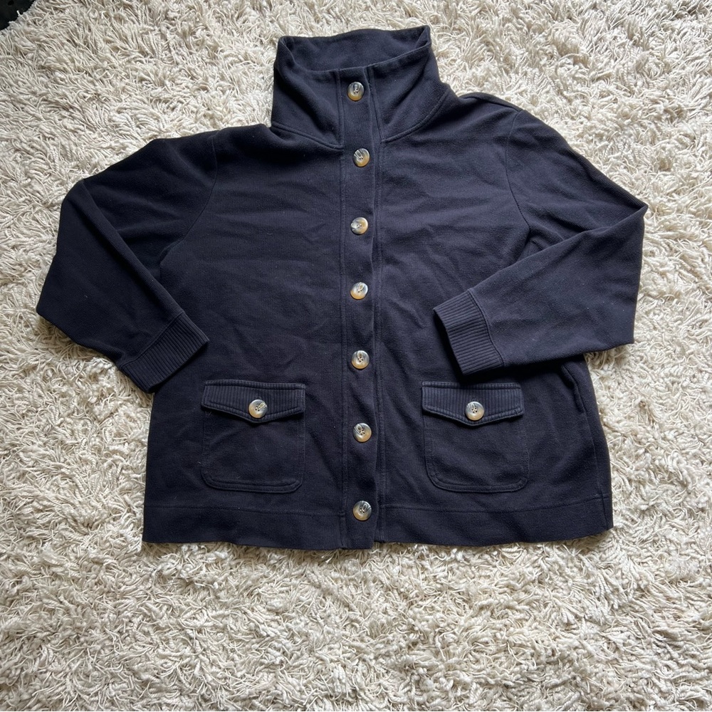 Karen Scott Button Down Jacket